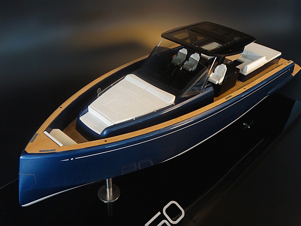Custom Models - Pardo - Pardo 50 custom powerboat model - Abordage