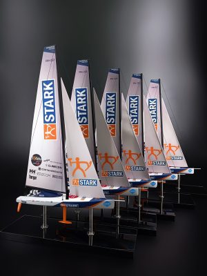 Custom Desk Models - - IMOCA – Owen Clarke Design 2007 desk models - Abordage