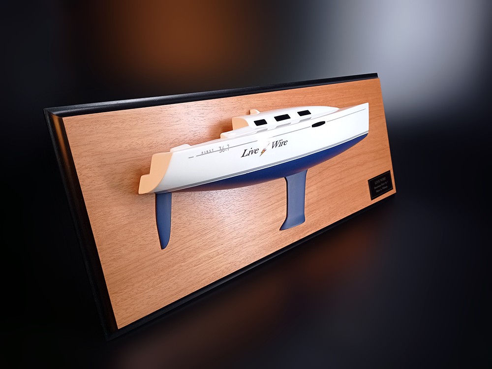 Custom Half Models - Beneteau - Beneteau First 36.7 Custom Half Model with cabin and cockpit only - Abordage