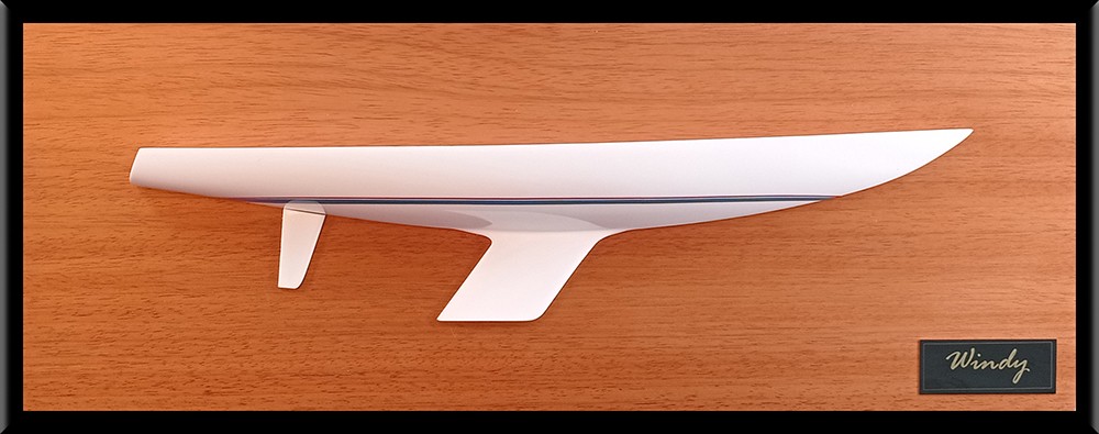 Custom Half Models - Etchells - Etchells custom half hull - Abordage