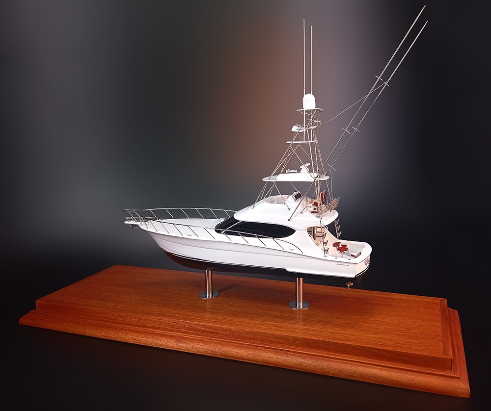 Custom Models - Hatteras - Hatteras 54 GT custom model - Abordage