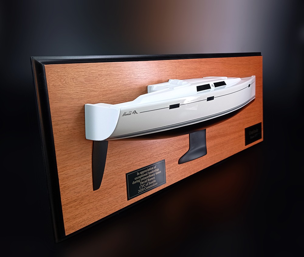 Custom Half Models - Hanse - Hanse 415 flush deck half hull - Abordage