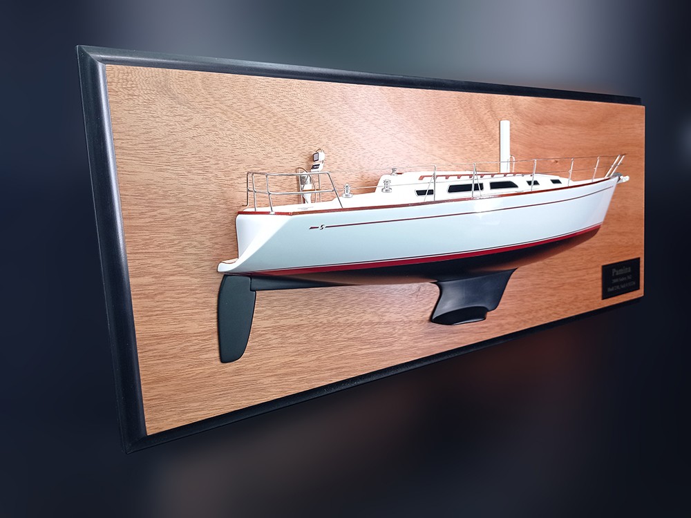 Custom Half Models - Sabre Yachts - Sabre 362 custom half model with deck details - Abordage