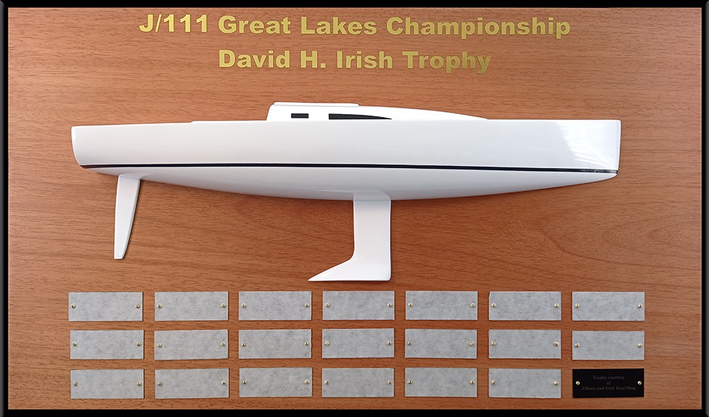 Custom Half Models - JBoats - J 111 custom half model Trophy - Abordage