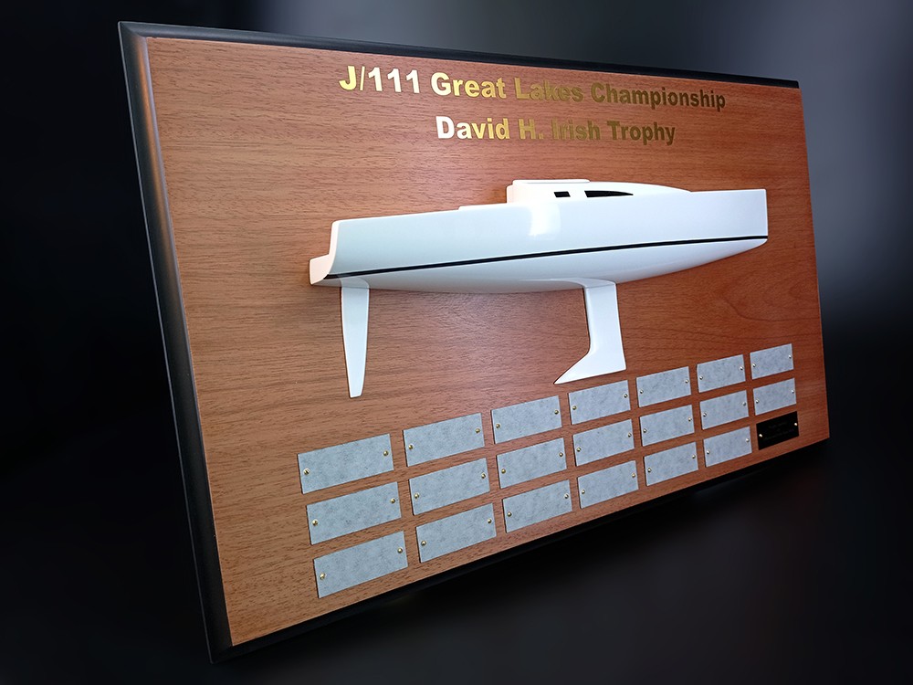 Custom Half Models - JBoats - J 111 custom half model Trophy - Abordage