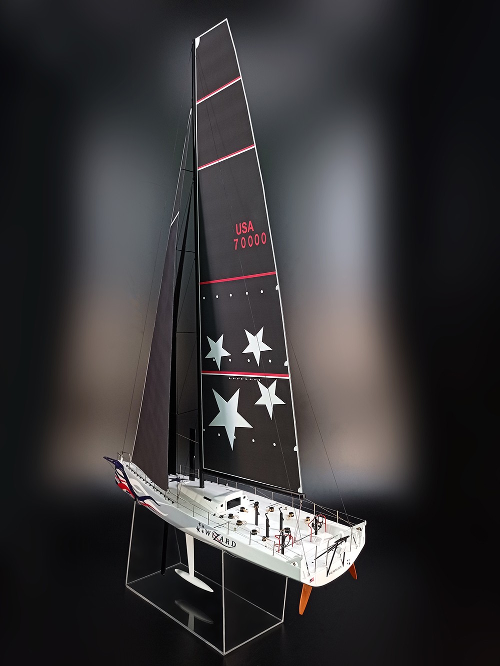 Custom Models - - Volvo Ocean Race VOR 70 WIZARD custom model - Abordage