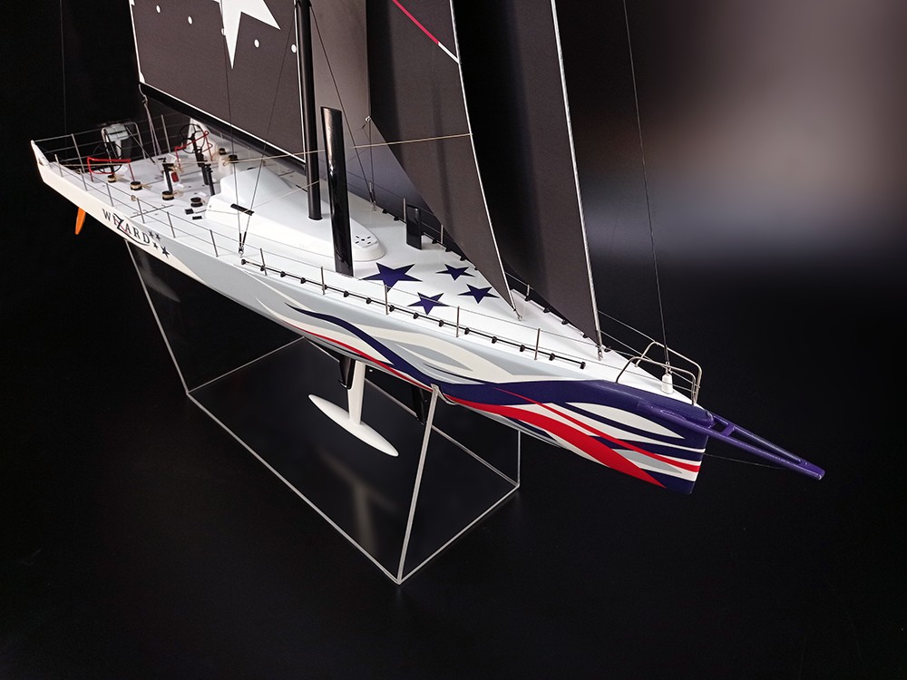 Custom Models - - Volvo Ocean Race VOR 70 WIZARD custom model - Abordage