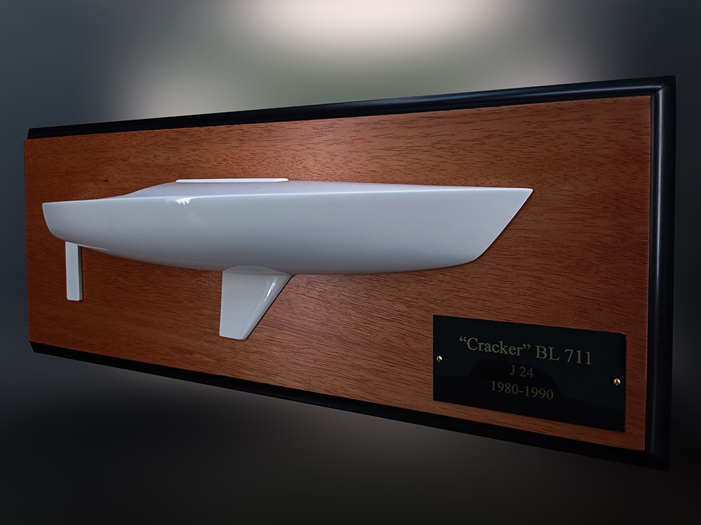 Custom Half Models - JBoats - J24 JBoats half model - Abordage