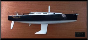 Custom Half Models - JBoats - J 122 J/Boats half model with deck details - Abordage