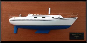 Custom Half Models - - Hunter 27 half model with deck details - Abordage