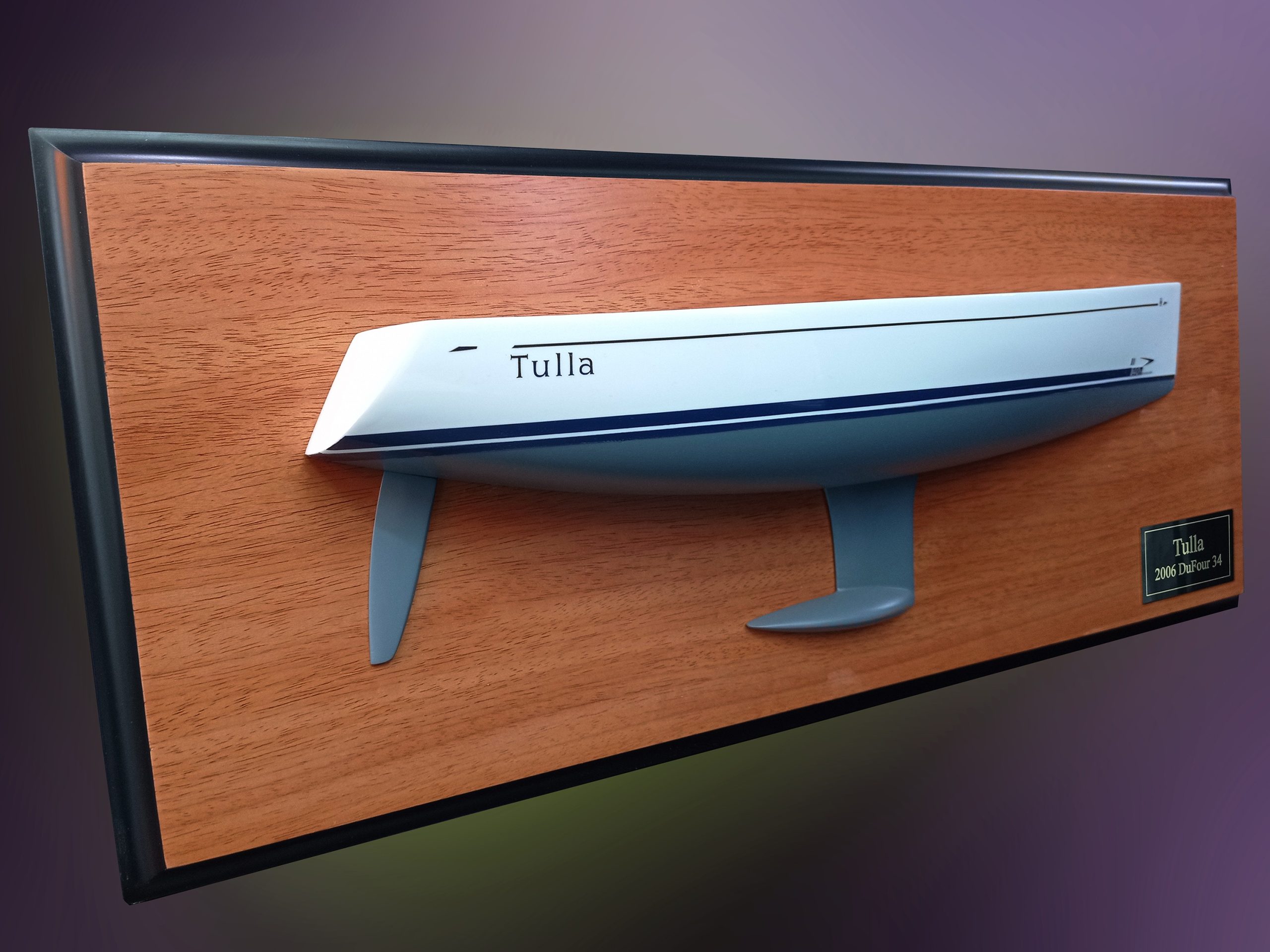 Custom Half Models - Dufour Yachts - Dufour 34 flushdeck custom half hull - Abordage