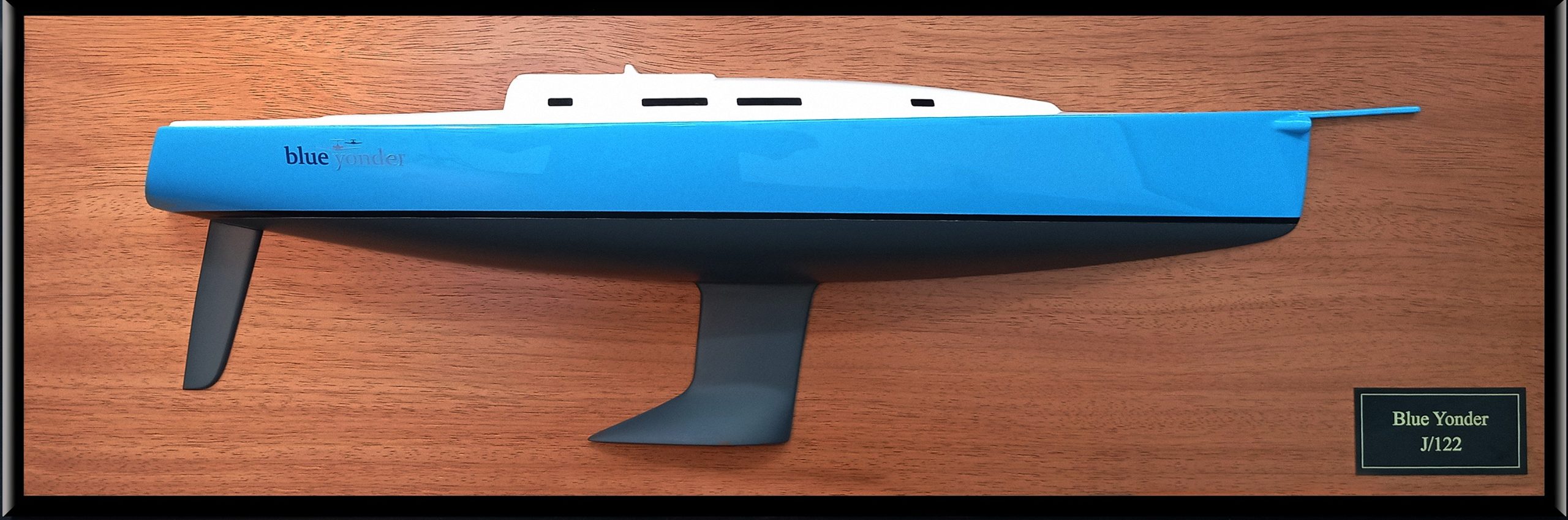 Custom Half Models - JBoats - J122 custom half model with cabin and cockpit only - Abordage