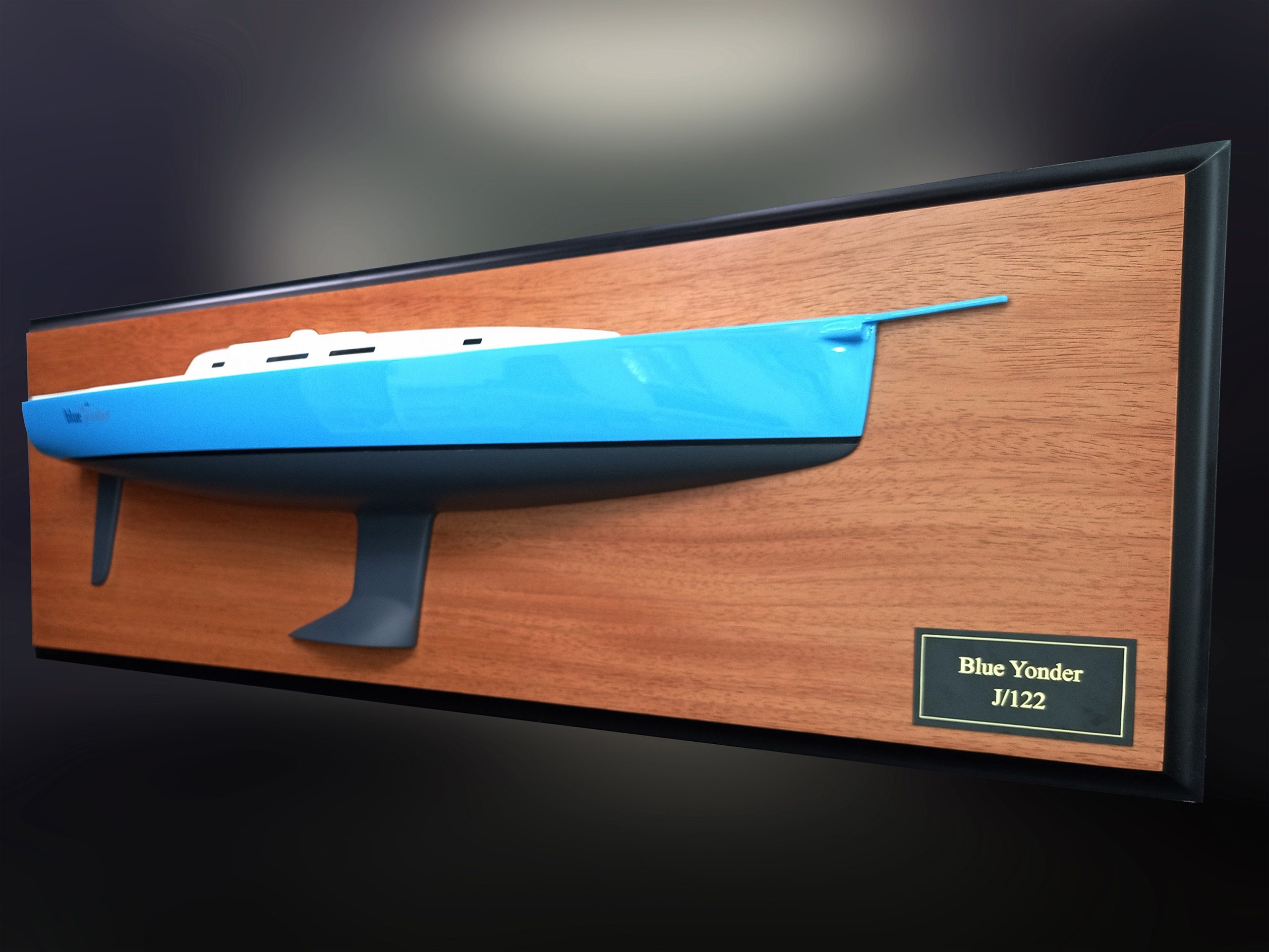 Custom Half Models - JBoats - J122 custom half model with cabin and cockpit only - Abordage