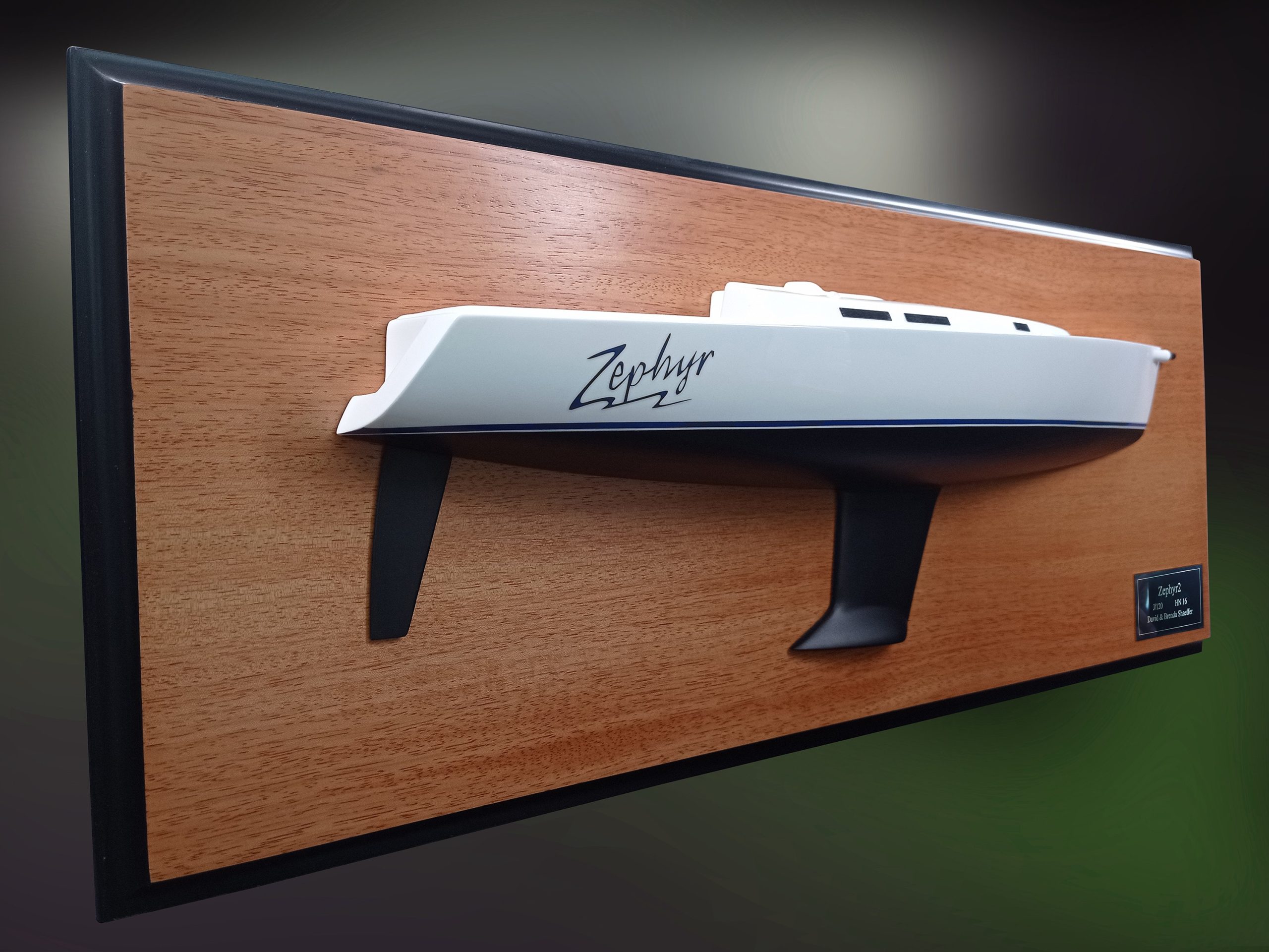 Custom Half Models - JBoats - J120 JBoats custom half model with cabin and cockpit only - replica - Abordage