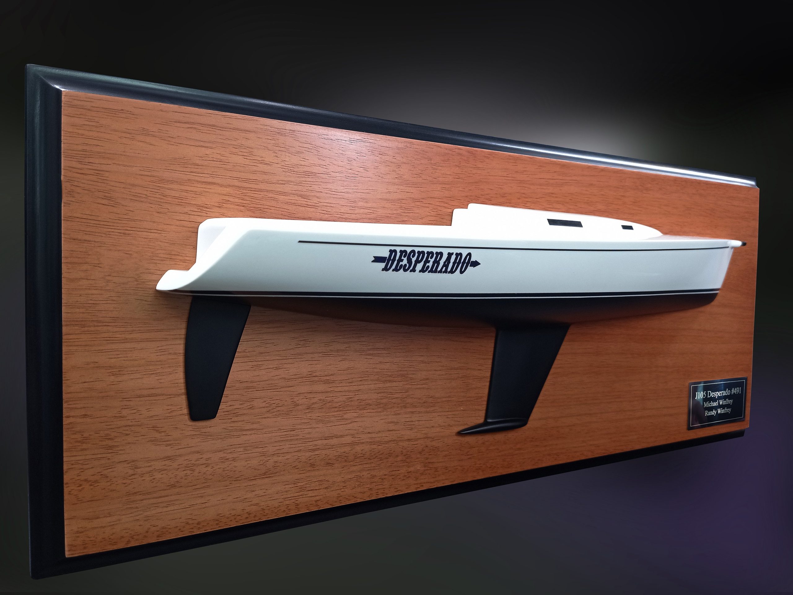 Custom Half Models - JBoats - J 105 JBoats custom half hull with cabin and cockpit only - replica - Abordage