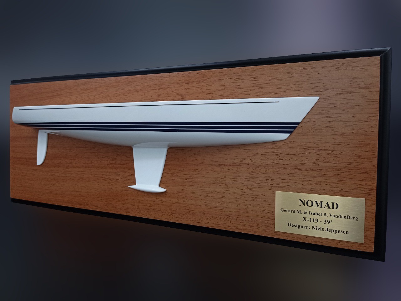 Custom Half Models - X-Yachts - X-Yachts custom half hull - Abordage