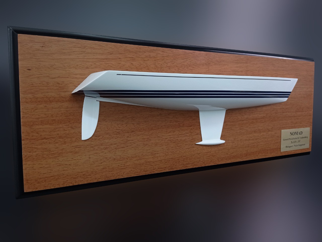 Custom Half Models - X-Yachts - X-Yachts custom half hull - Abordage