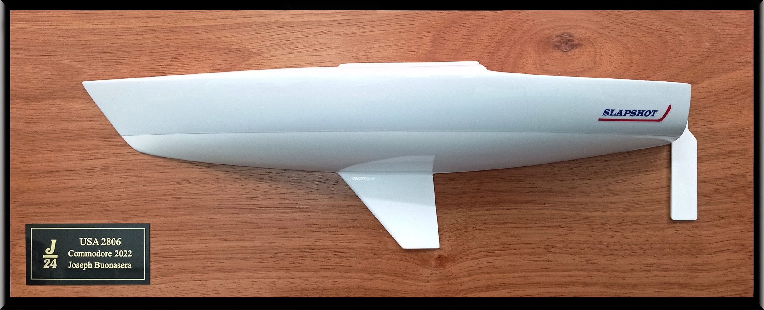 Custom Half Models - JBoats - J24 JBoats half model with cabin and cockpit only - Abordage