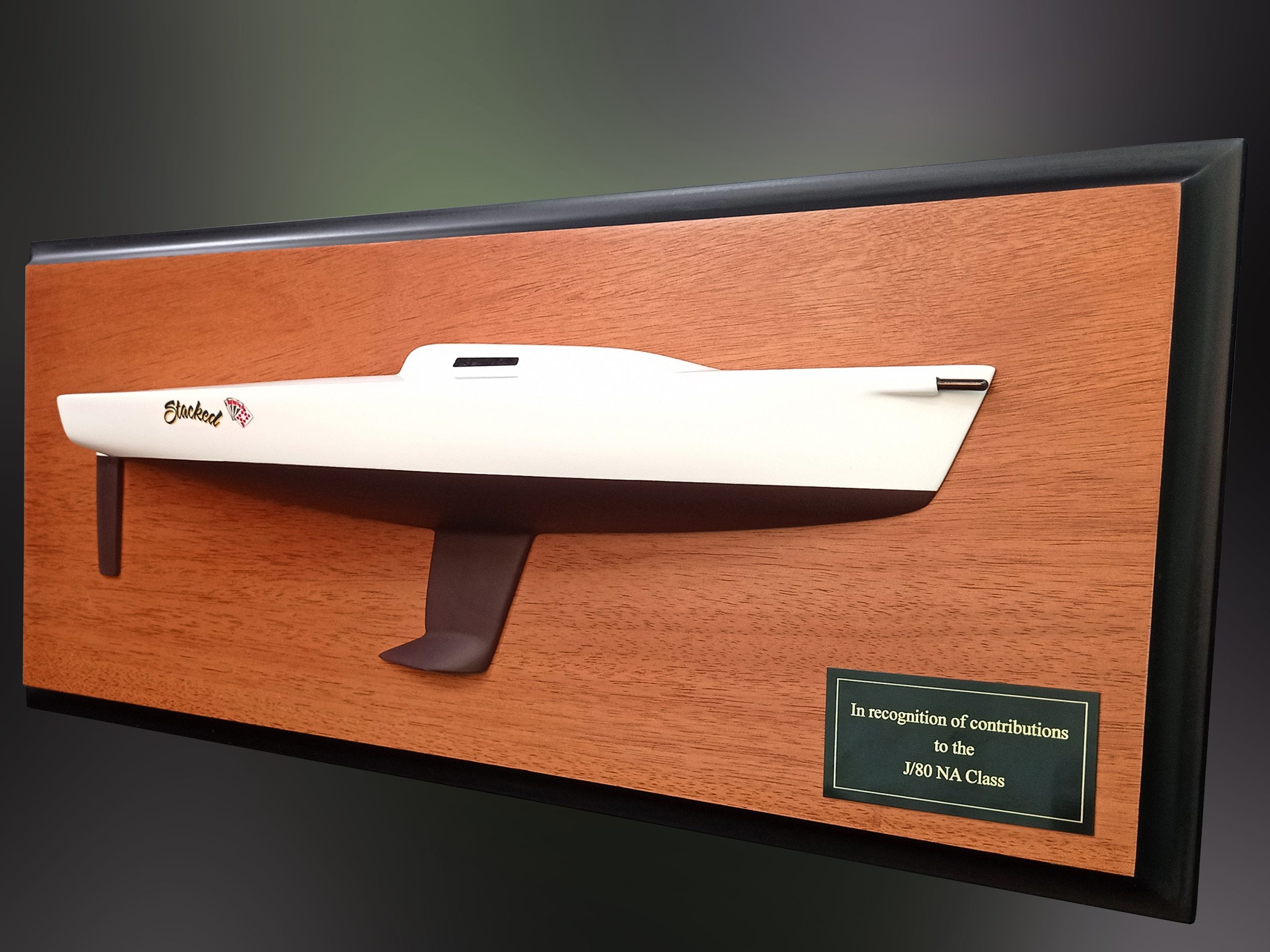 Custom Half Models - JBoats - J 80 JBoats custom half model replica - Abordage