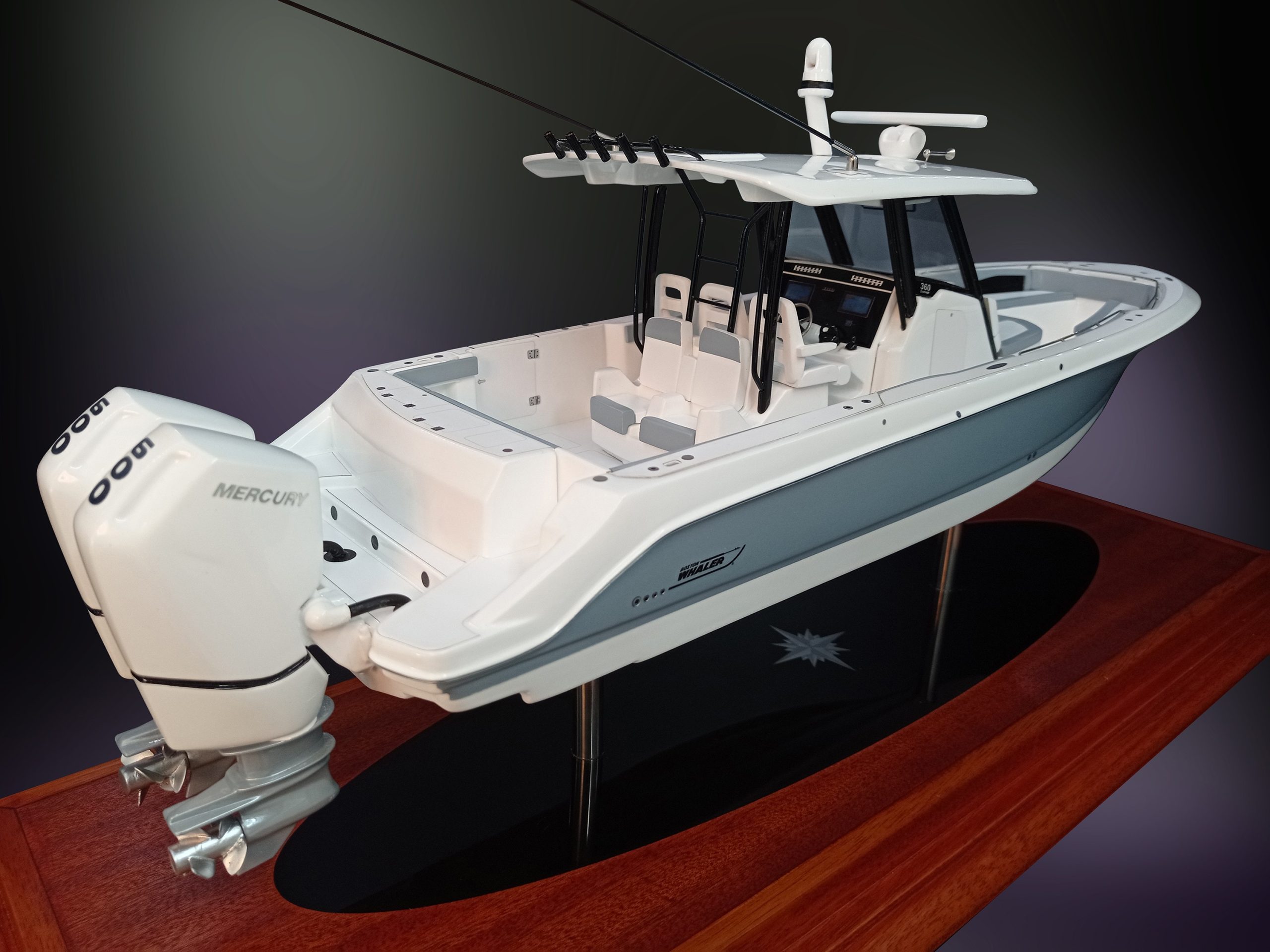 Custom Models - Boston Whaler - Boston Whaler 360 Outrage custom model - Abordage