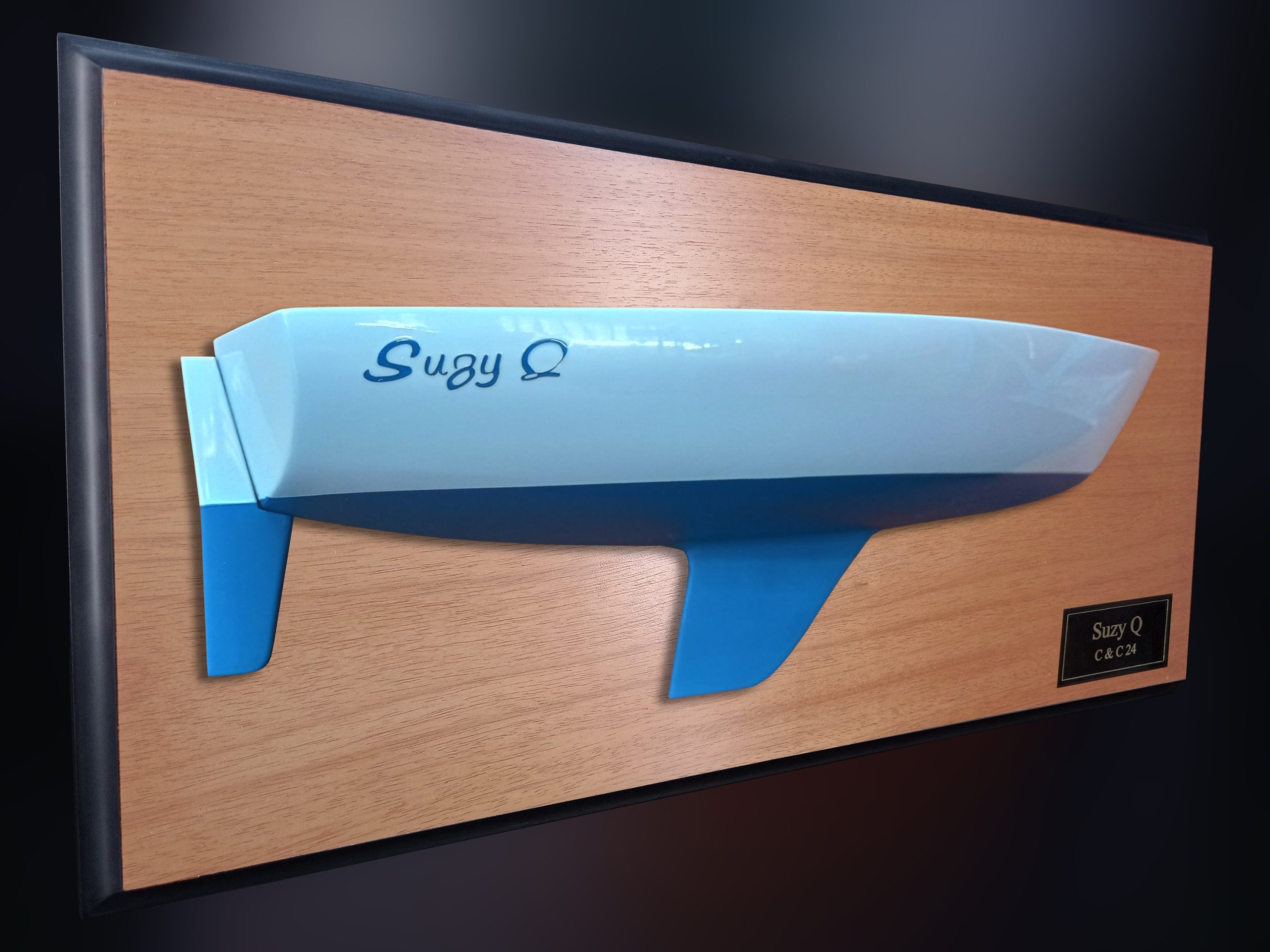 Custom Half Models - C&C Yachts - C&C 24 flush deck custom half hull - Abordage