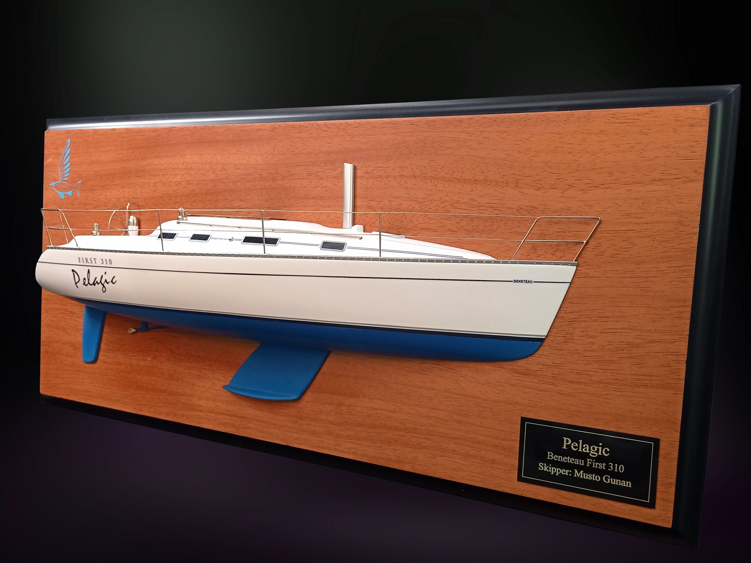 Custom Half Models - Beneteau - Beneteau First 310 custom half model with deck details - Abordage