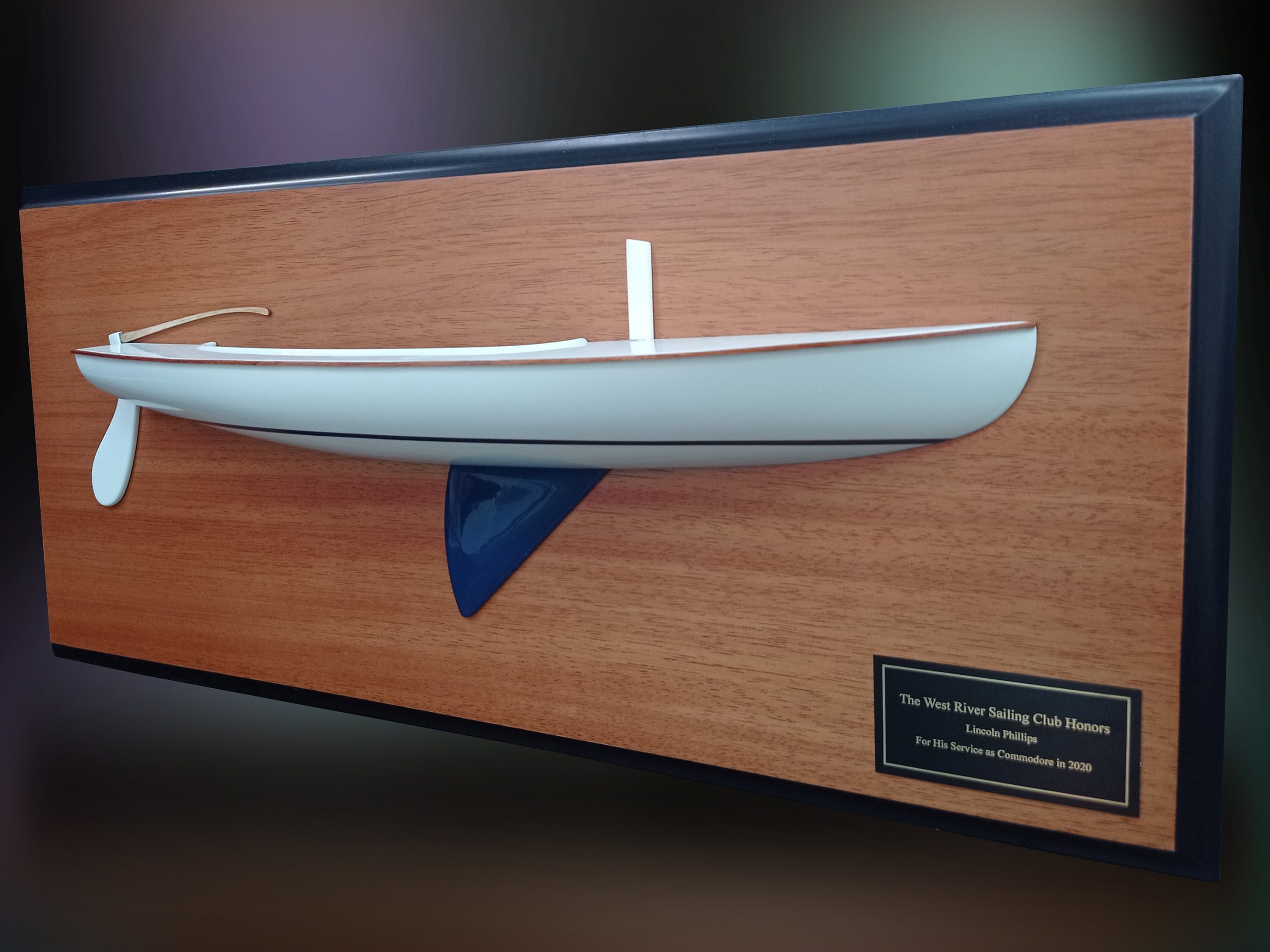 Custom Half Models - - Chesapeake 20 custom half model with deck details - Abordage