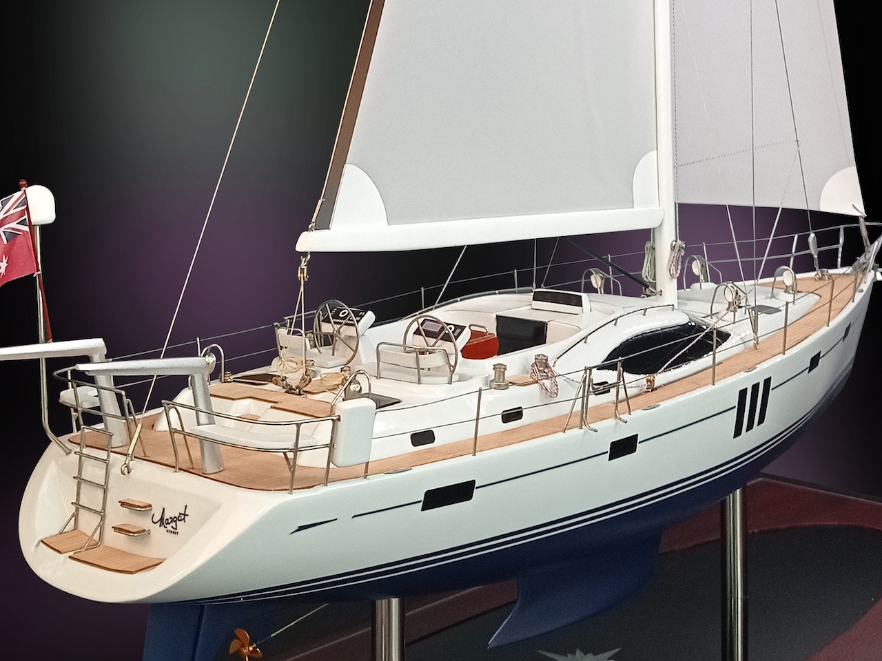 Custom Models - Oyster Yachts - Oyster 575 custom model - Abordage