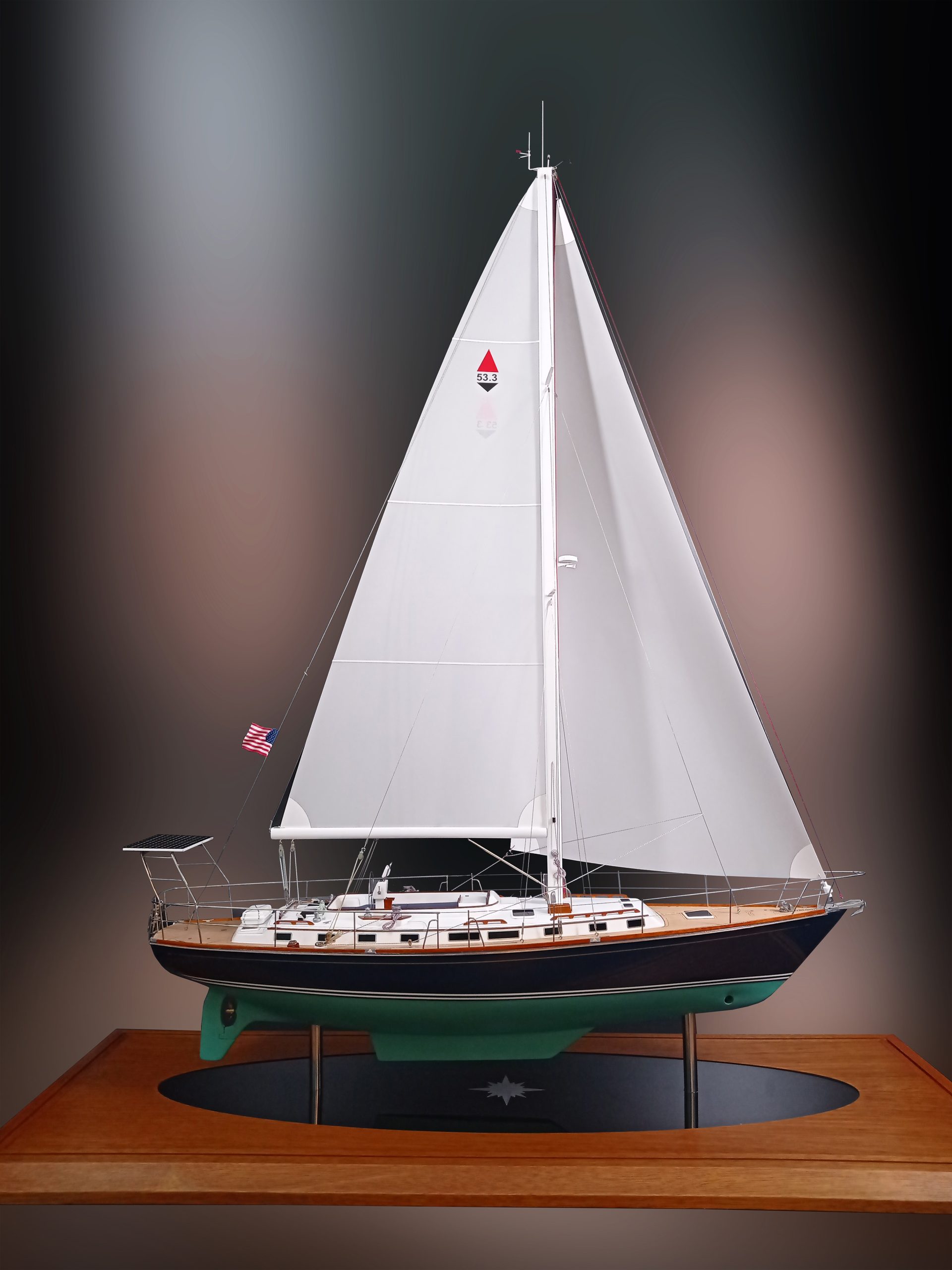 Custom Models - Bristol Sailboats - Bristol 53.3 custom model - Abordage