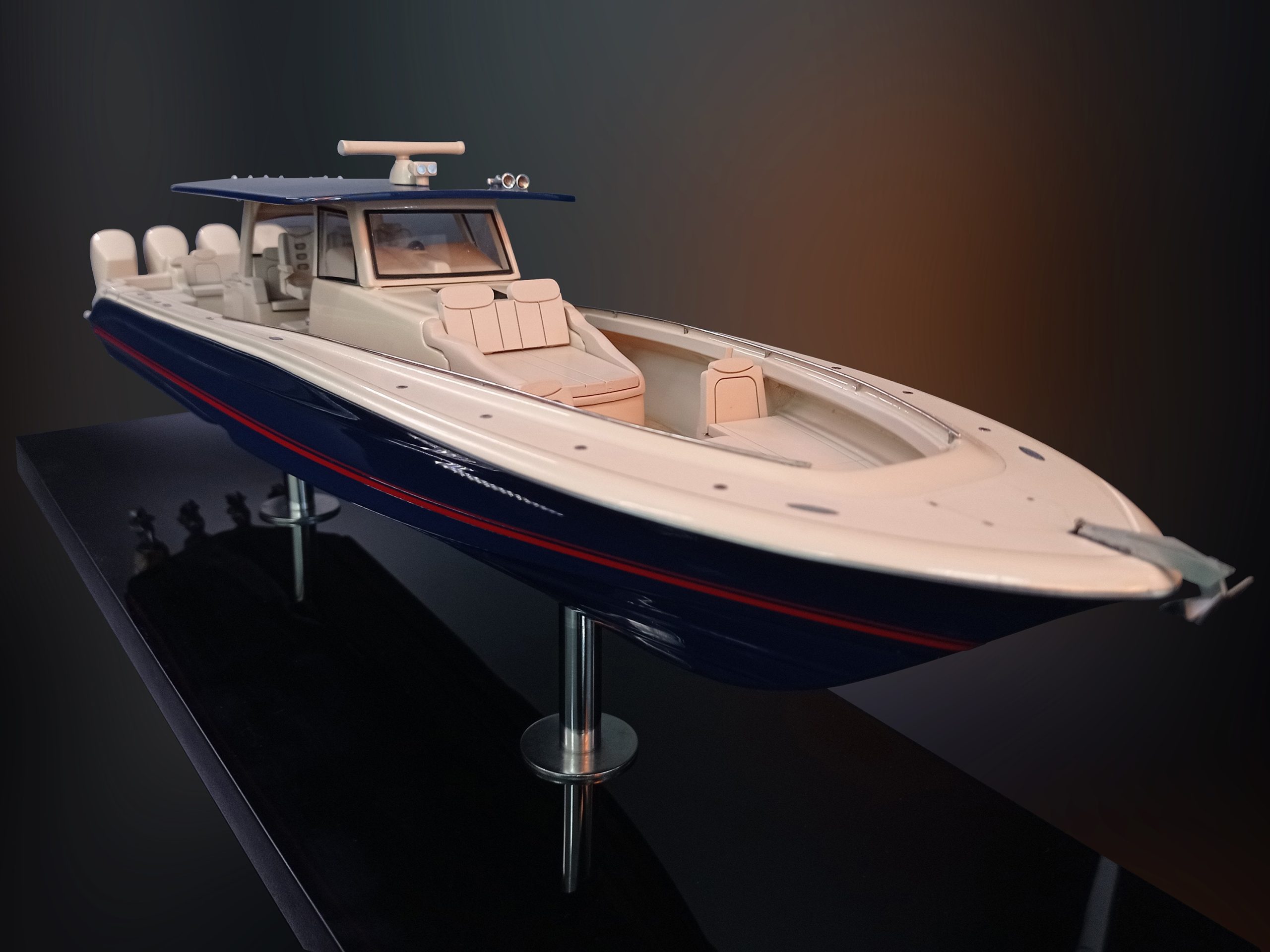 Custom Models - HCB Yachts - Sueños 53, HCB Yachts custom model - Abordage
