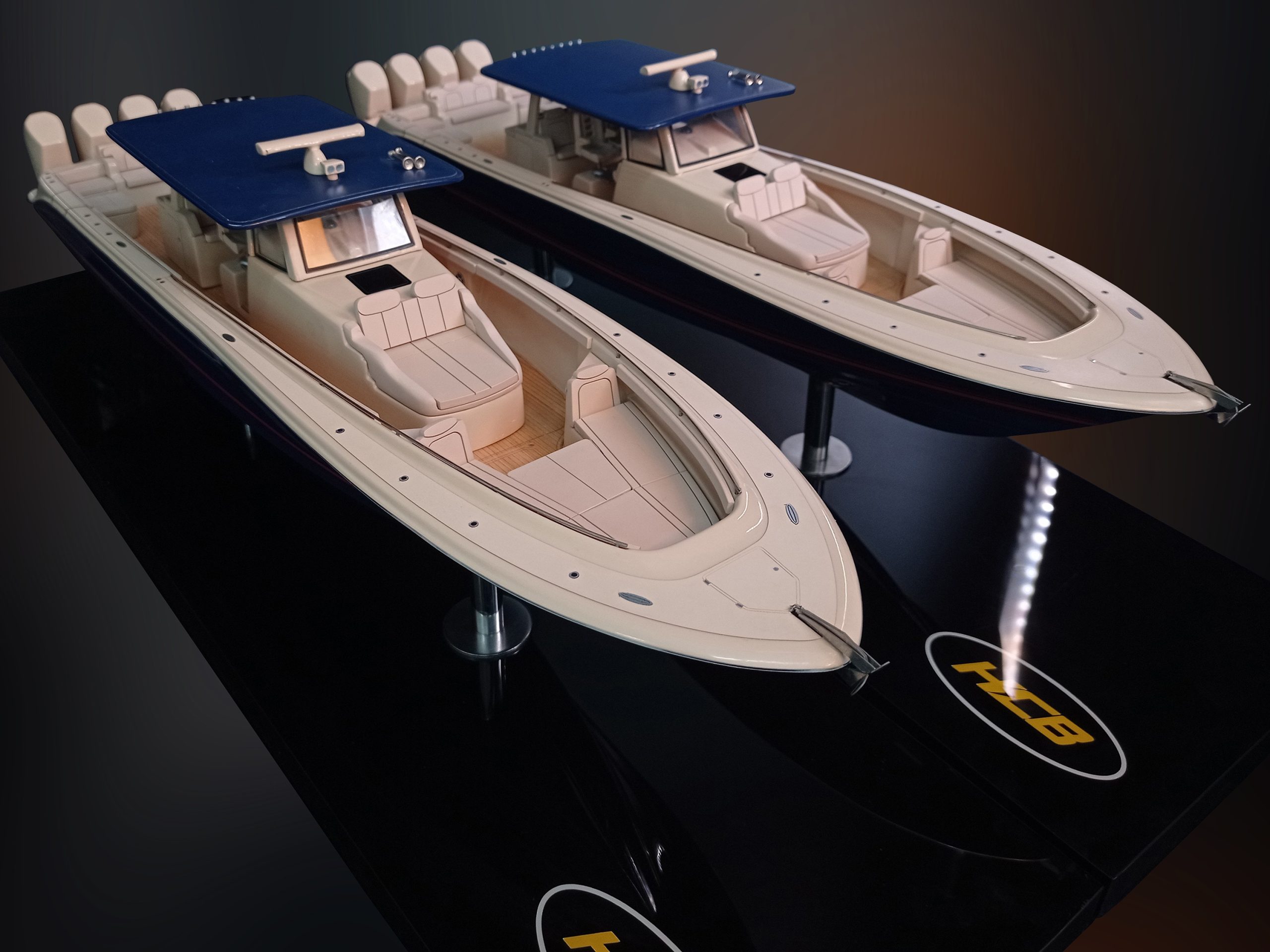 Custom Models - HCB Yachts - Sueños 53, HCB Yachts custom model - Abordage