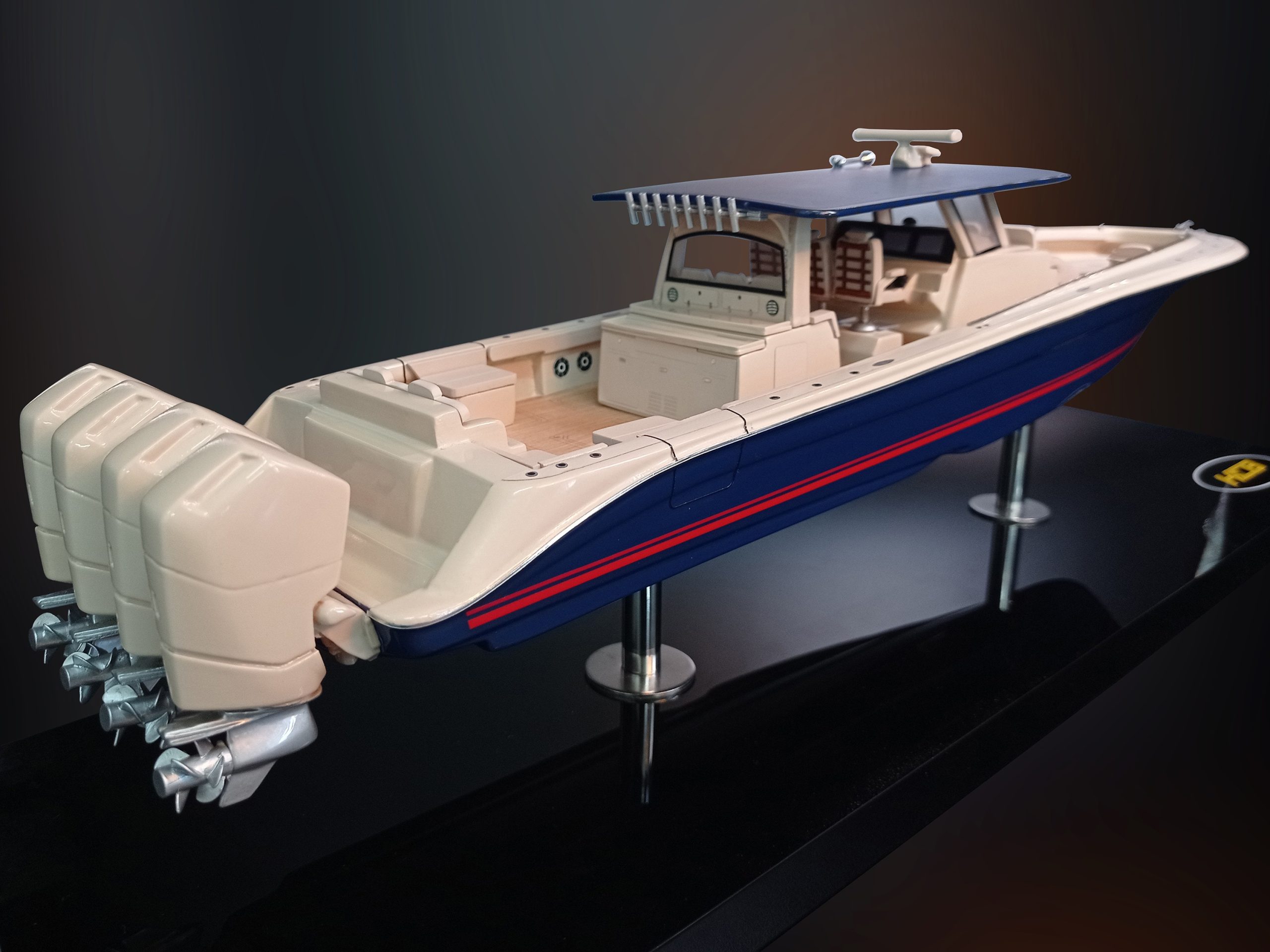 Custom Models - HCB Yachts - Sueños 53, HCB Yachts custom model - Abordage