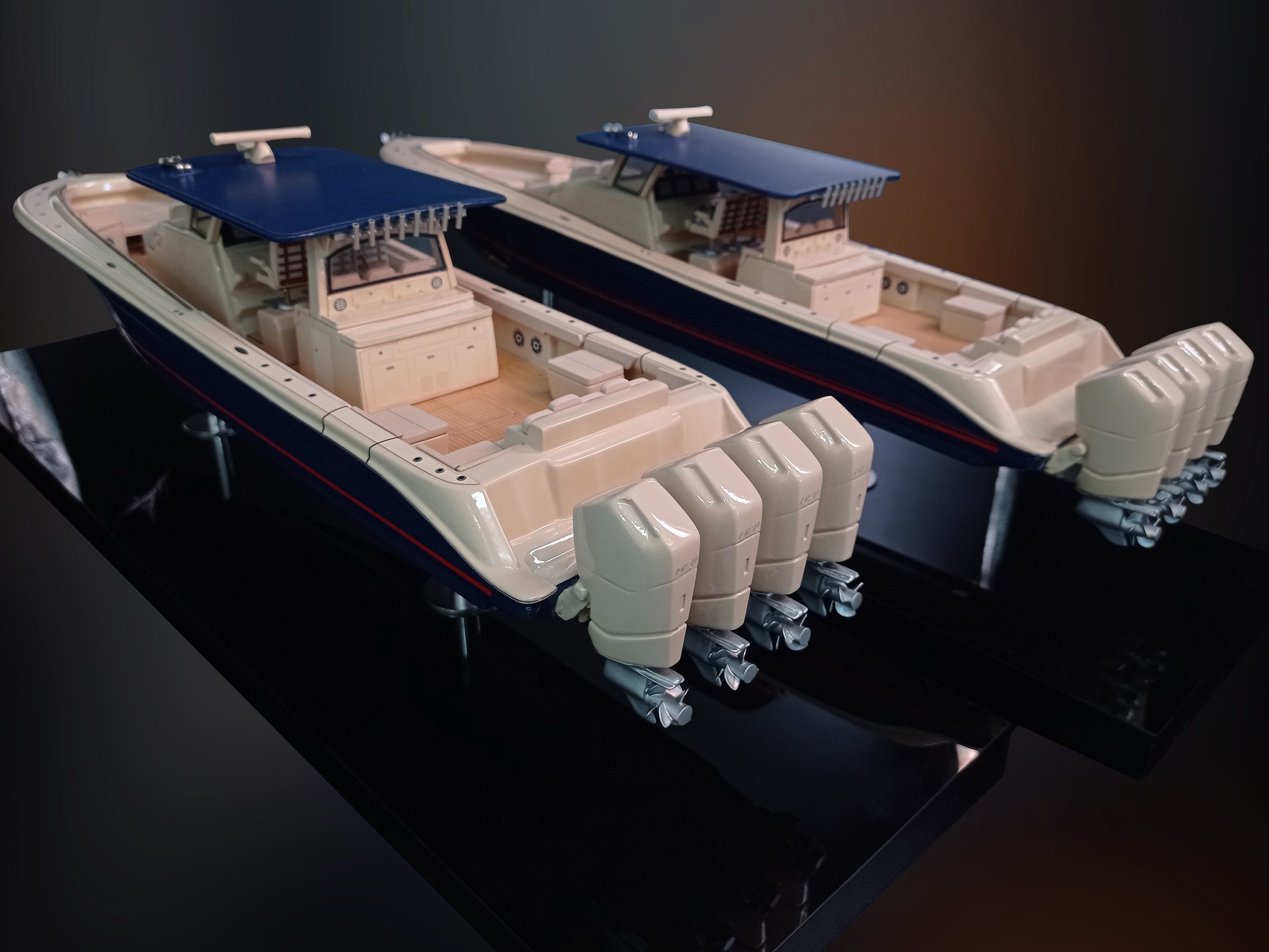 Custom Models - HCB Yachts - Sueños 53, HCB Yachts custom model - Abordage