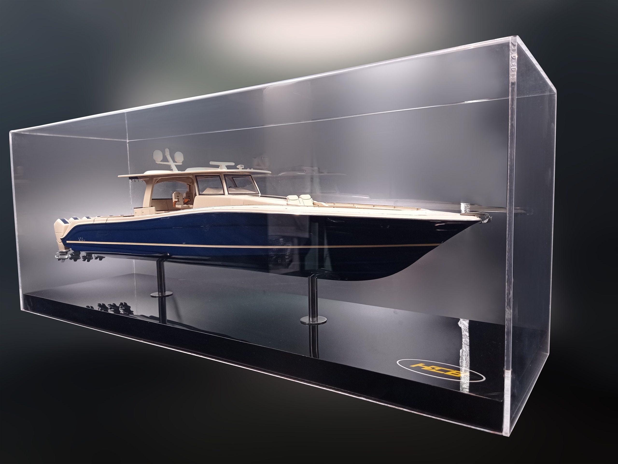 Custom Models - HCB Yachts - Estrella 65, HCB Yachts custom model replica - Abordage