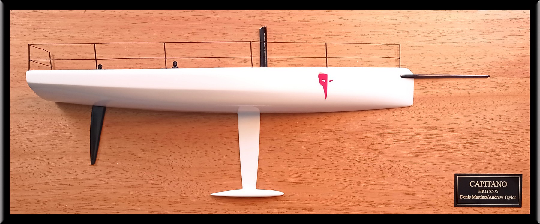 Custom Half Models - Cape 31 - Cape 31 custom half model with deck details - Abordage