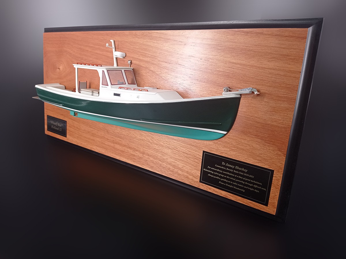 Custom Half Models - - Holland 32 custom half model with deck details - Abordage