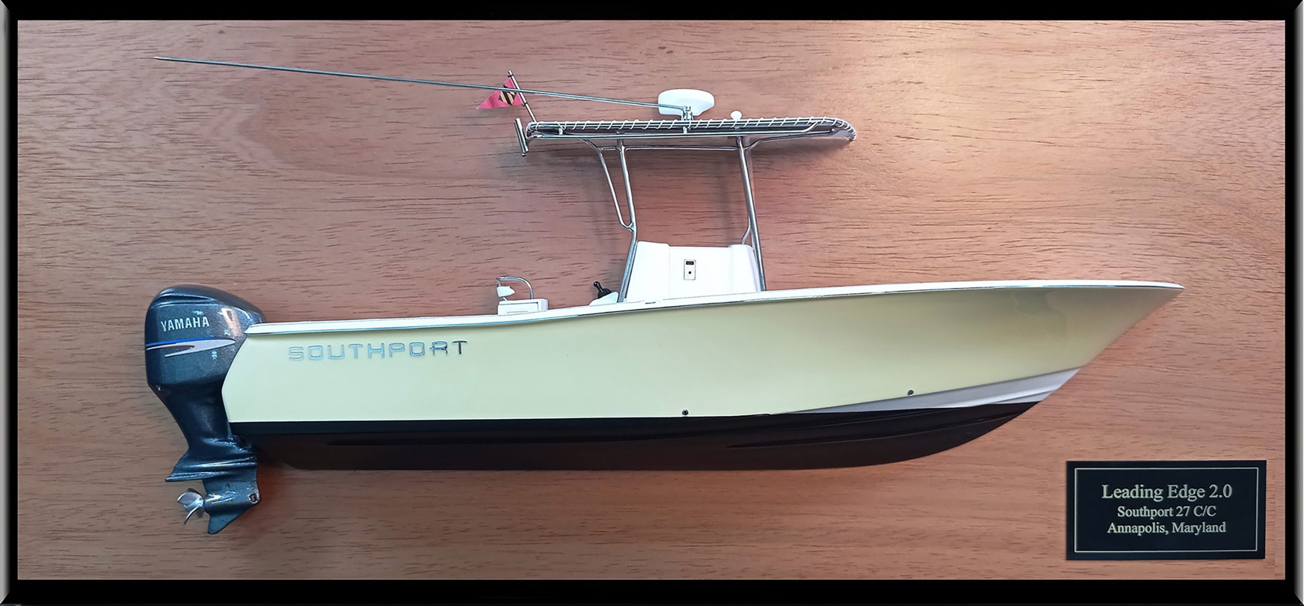 Custom Half Models - - Southport 27 custom half model with deck details - Abordage