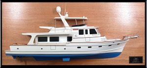 Custom Half Models - - Fleming 65 custom half model with deck details replica - Abordage