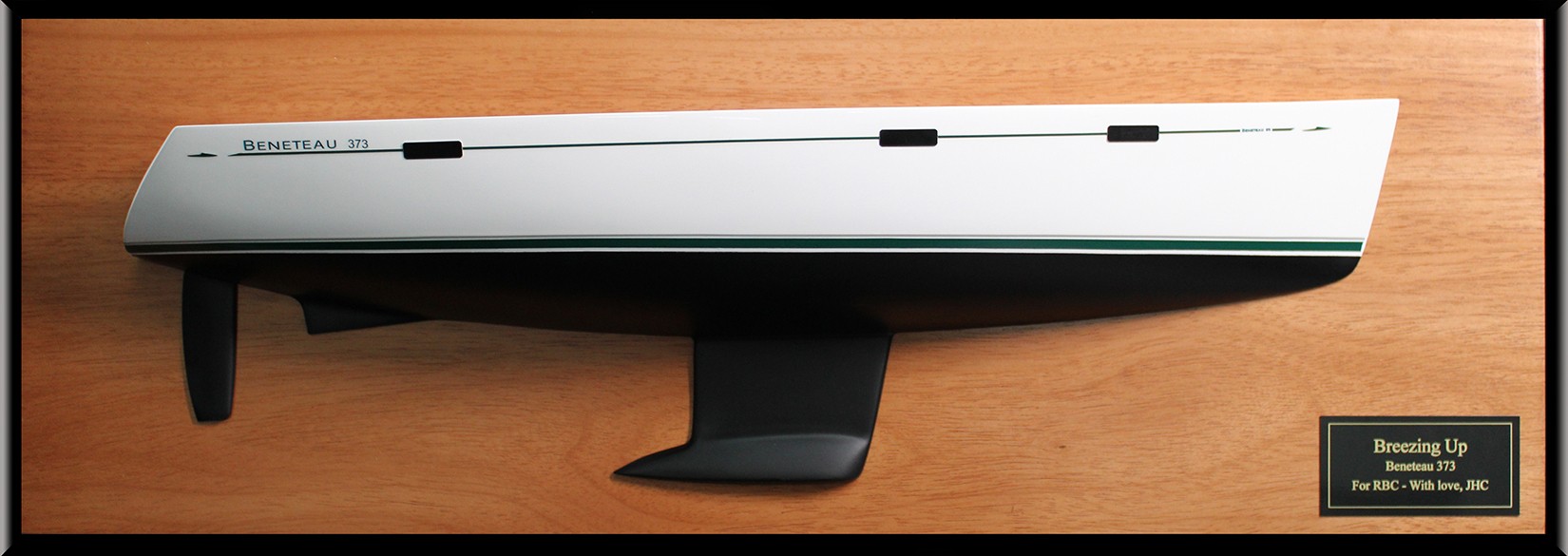 Custom Half Models - Beneteau - Beneteau 373 flushdeck custom half hull - Abordage