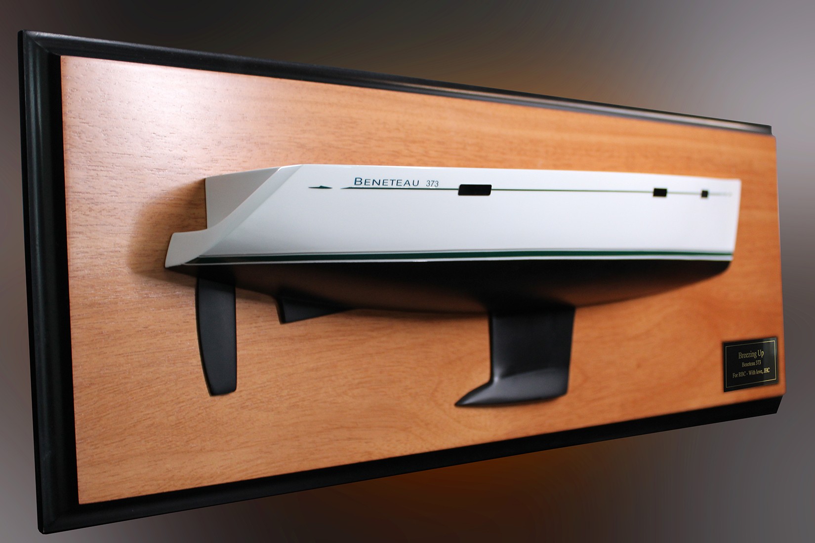 Custom Half Models - Beneteau - Beneteau 373 flushdeck custom half hull - Abordage