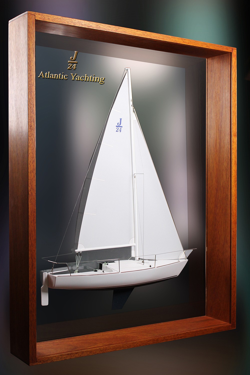 Custom Half Models - JBoats - J24 JBoats Framed half Model - Abordage