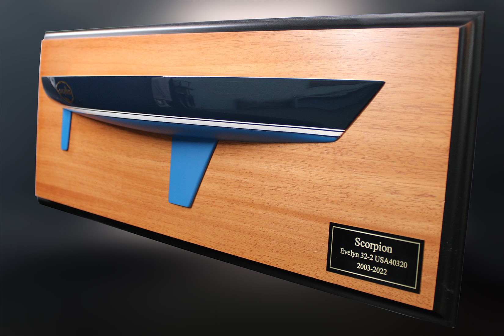 Custom Half Models - - Evelyn 32 custom half hull - Abordage