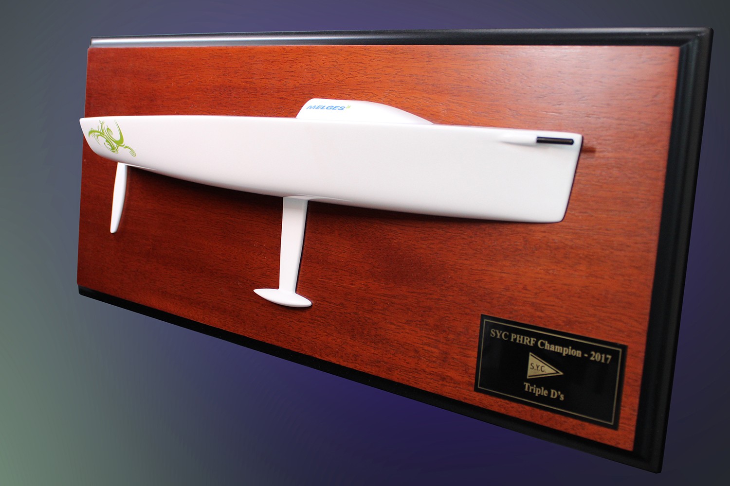 Custom Half Models - Melges - Melges 24 Custom half model with cabin and cockpit only with backboard - Abordage