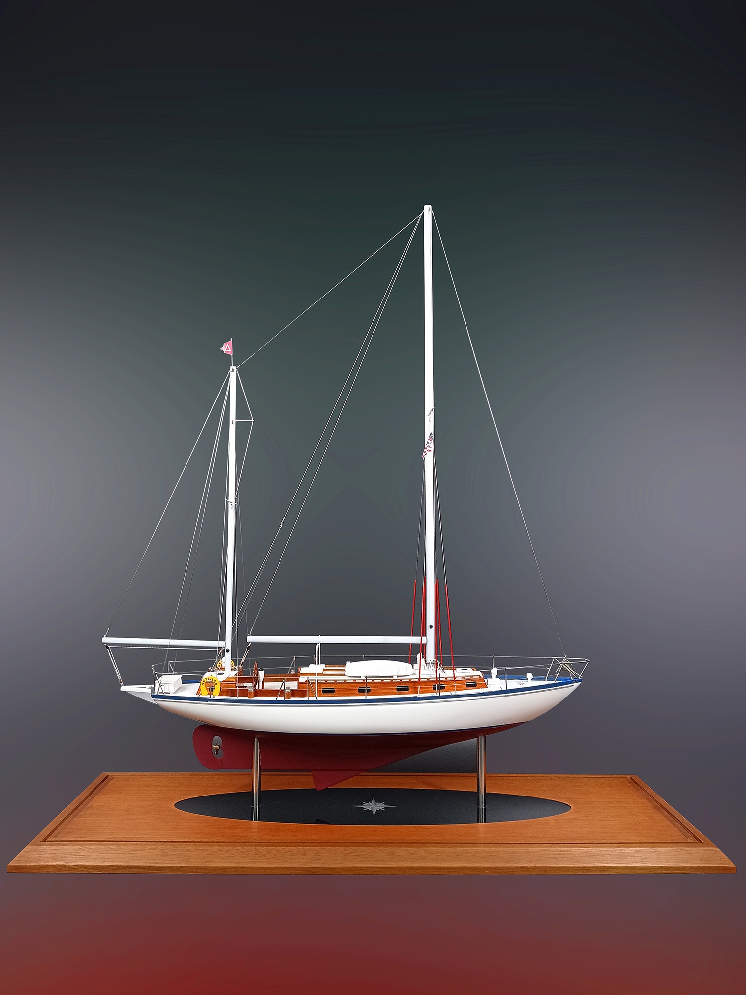 Home - Sparkman & Stephens - Sparkman and Stephens S&S 46' custom model replica - Abordage