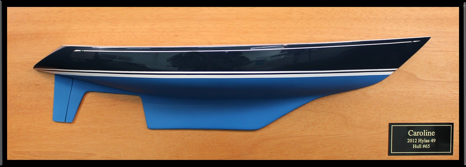 Hylas 49 flushdeck half hull