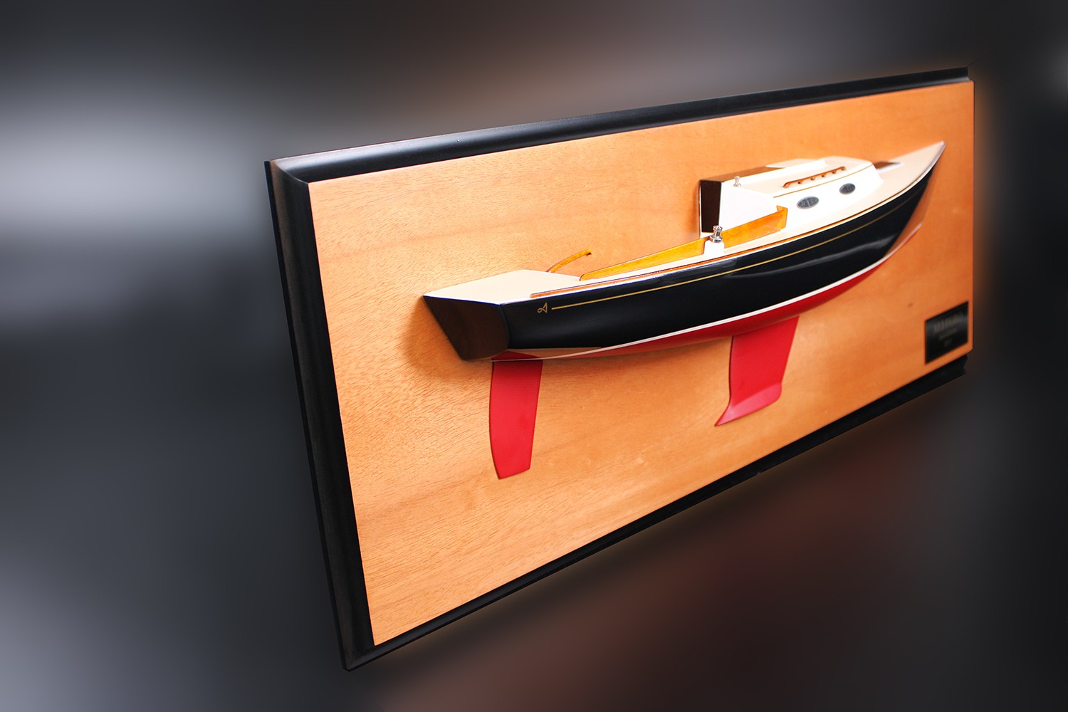 Alerion Express 28 custom half model with deck details replica