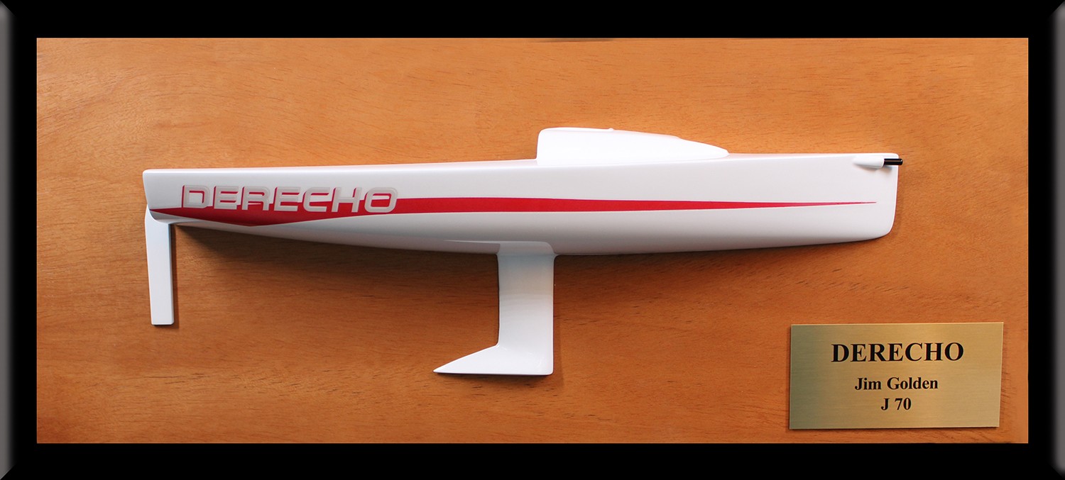 J70 Jboats custom half hull with cabin and cockpit only, replica