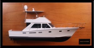 Pacifica 44 Custom half model with deck details
