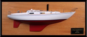 Contessa 32 Retriever custom half model with deck details