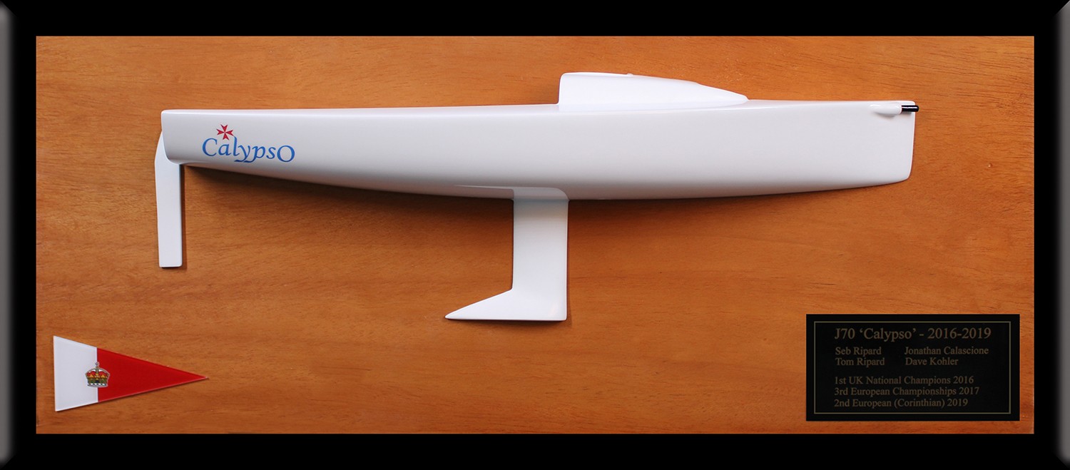 J70 JBoats J/70 custom half model with cabin and cockpit only